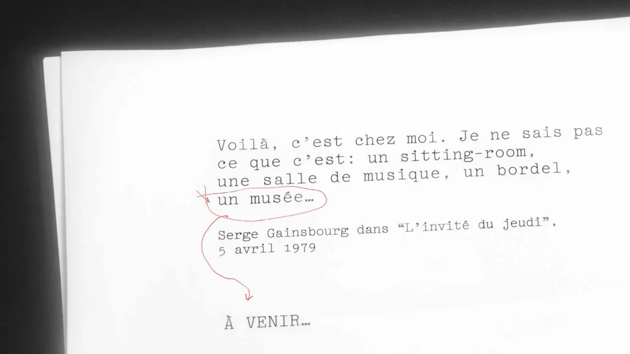 Maison Gainsbourg - L’œuvre totale