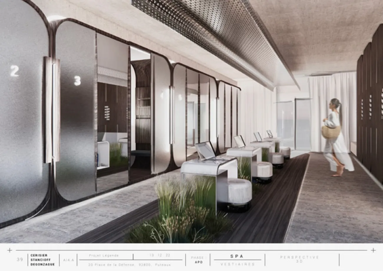 Élodie González Développe un projet d’architecture intérieure AVEC les élèves de 4e année