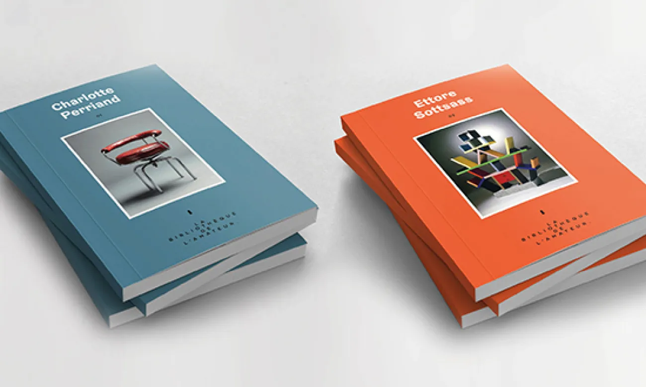 LA BIBLIOTHÈQUE DE L'AMATEUR, UNE COLLECTION DE DESIGN