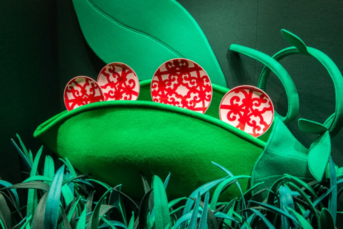 Un jardin d'automne pour Hermès
