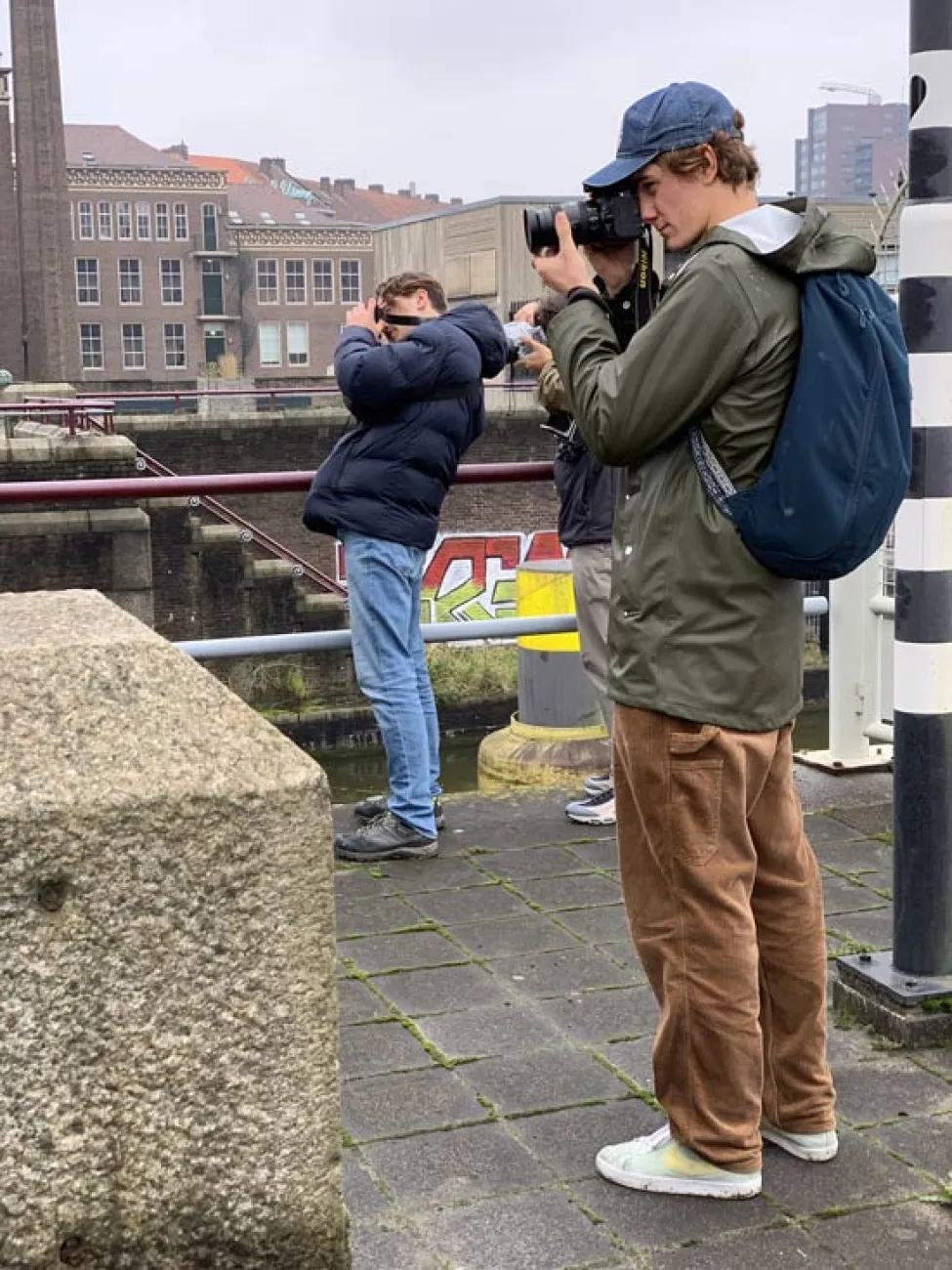 Les troisième année en voyage d'études à Venise et Rotterdam