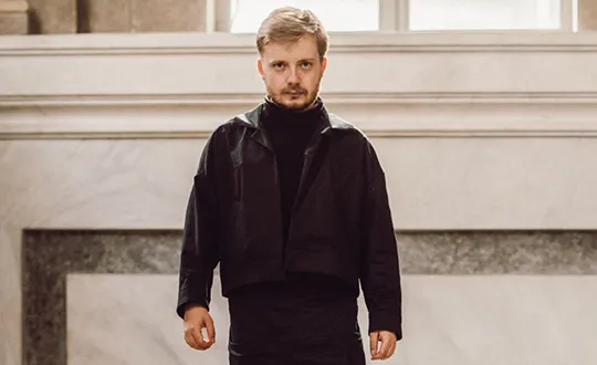 Luca Ianelli étudiant en Mastère Communication a exposé à la Fashion Week de Milan 2023