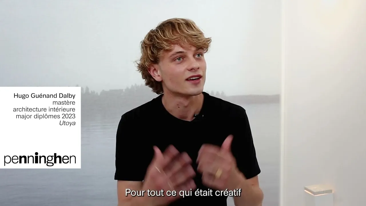 Preview image for the gge video "Témoignage - Filière Architecture Intérieure, par Hugo".